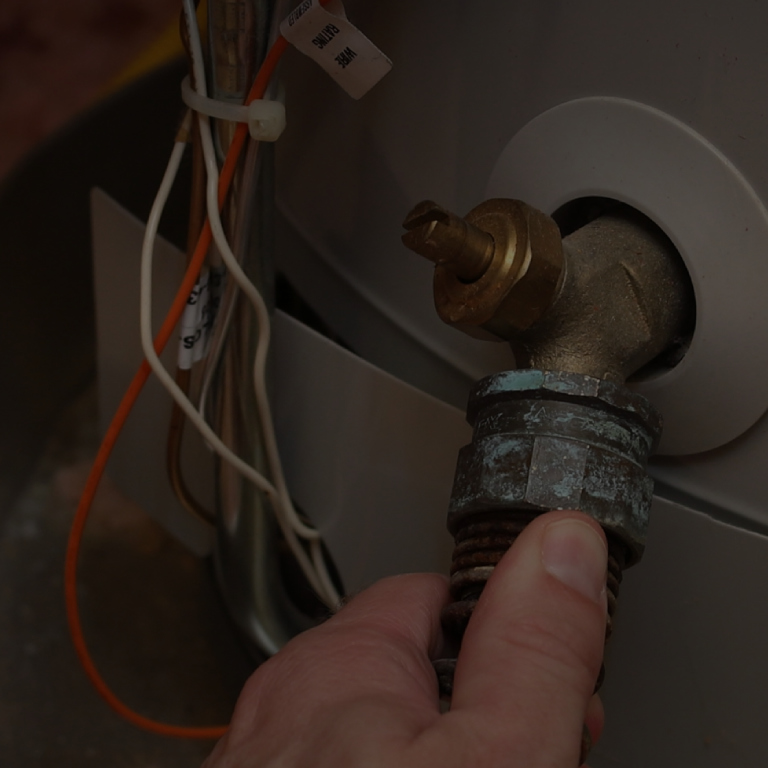 Hot water tank repair