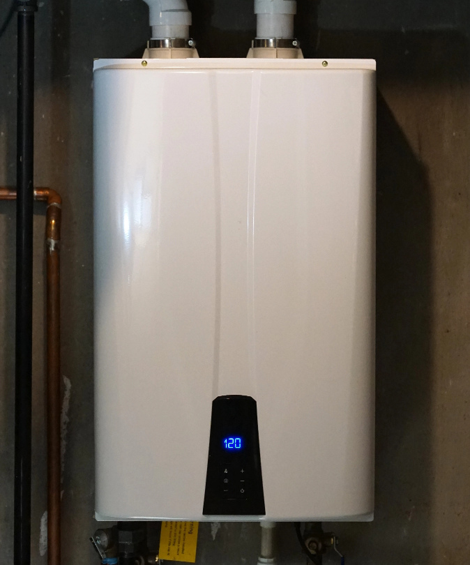 Tankless hot water