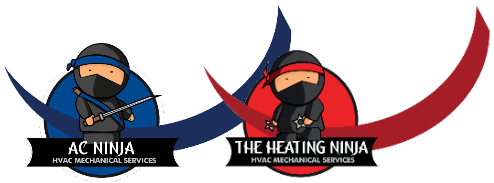 The heating ninja logo